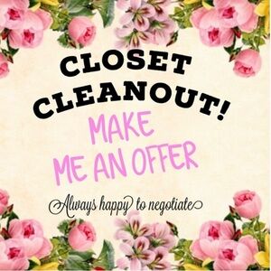 Closet Clean Out!!